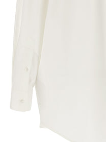 MM6 Maison Margiela Tulle Insert Shirt White, view 4