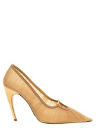 Nensi Dojaka Tulle Pumps Beige