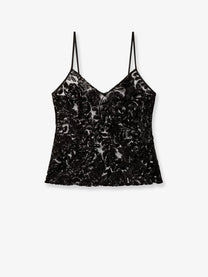 Golden Goose Women's Tulle Top Black
