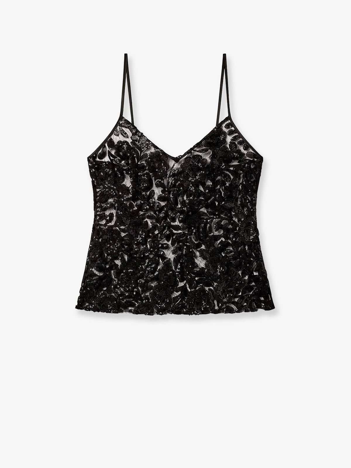 Golden Goose Women's Tulle Top Black