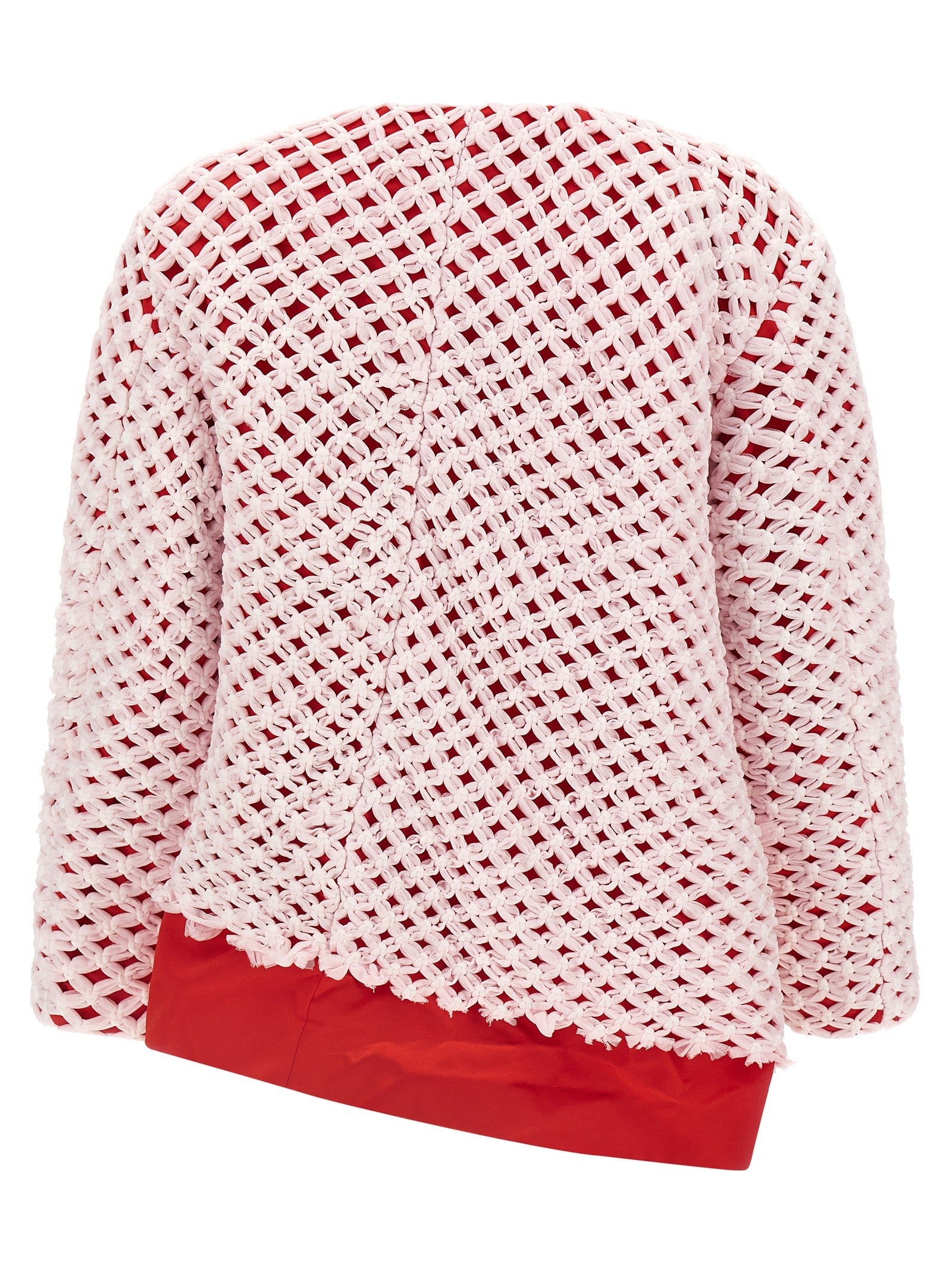Comme Des Garçons Tulle Weave Blazer Gold