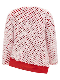 Comme Des Garçons Tulle Weave Blazer Gold