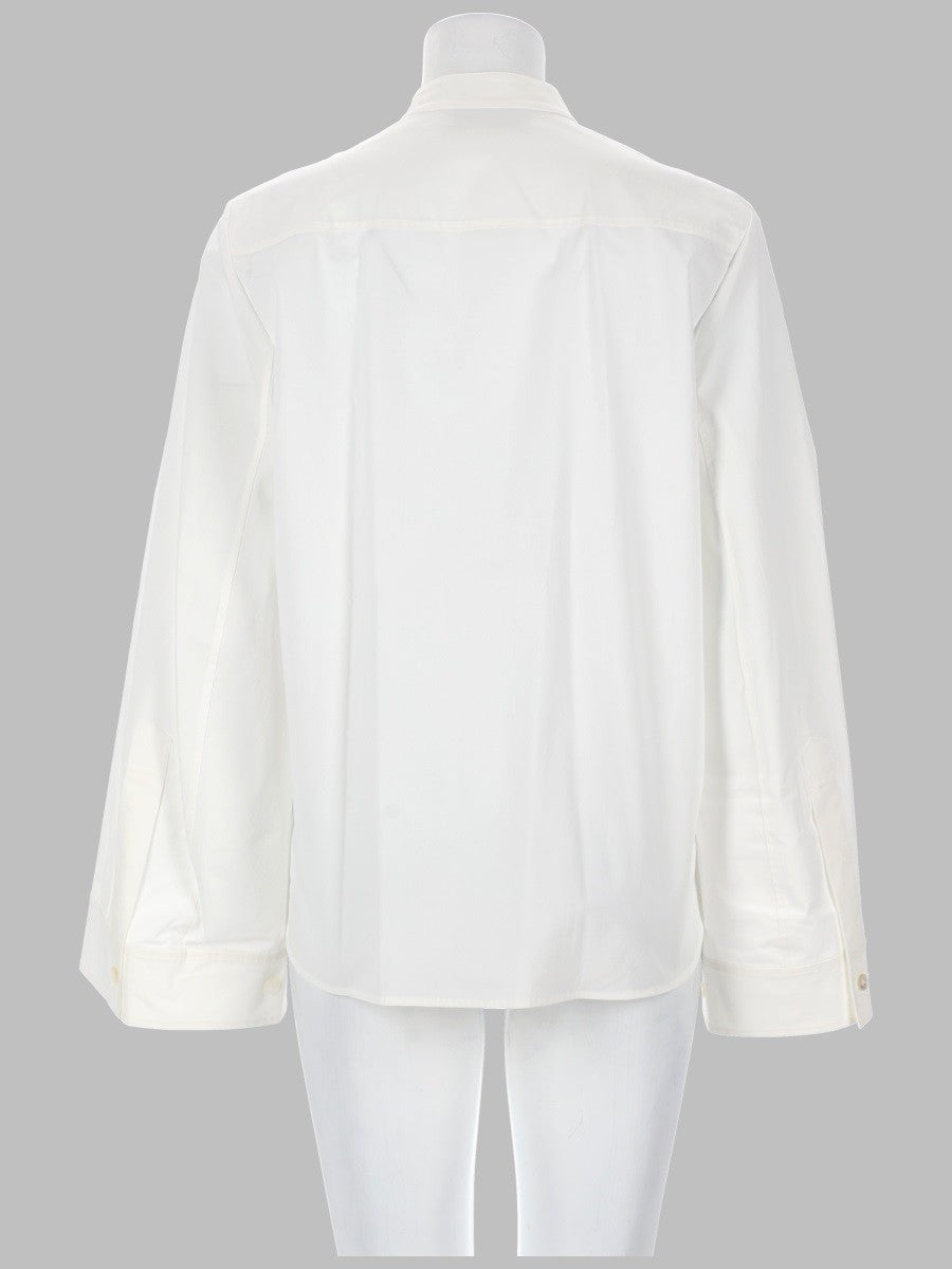 Tory Burch Women's Tunica in Cotone Con Fiocco White