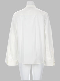 Tory Burch Women's Tunica in Cotone Con Fiocco White