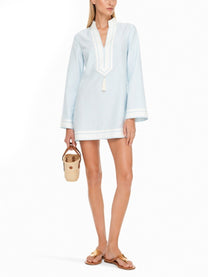Tory Burch Women's Tunica in Cotone Blue