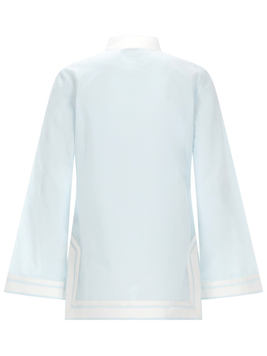 Tory Burch Women's Tunica in Cotone Blue