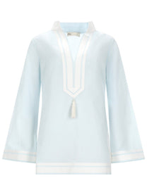 Tory Burch Women's Tunica in Cotone Blue