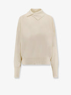 The 73 Women's Turleneck Wool Sweater White