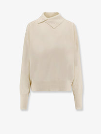 The 73 Women's Turleneck Wool Sweater White