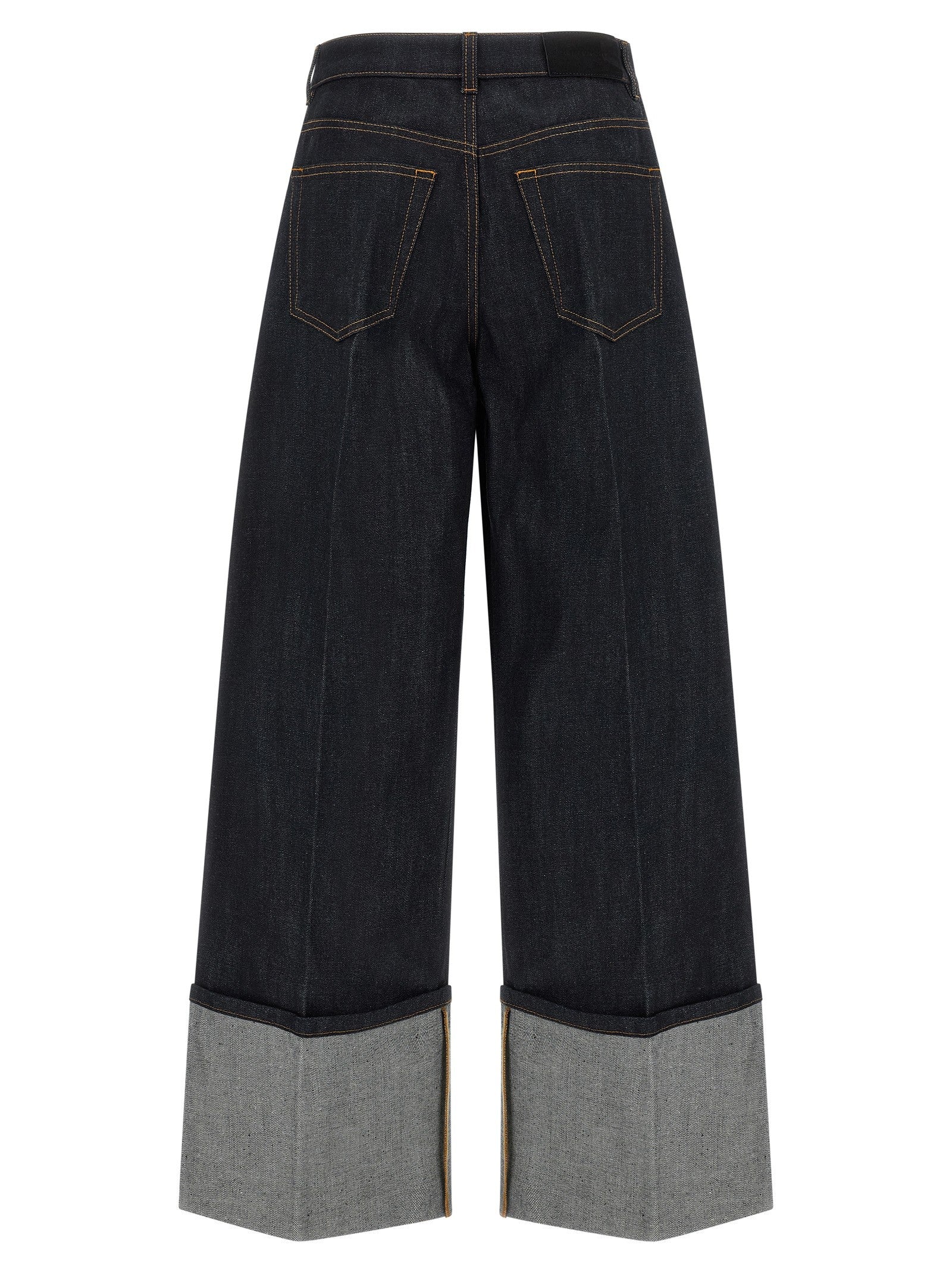 Givenchy Turn up Jeans Blue