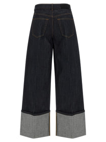 Givenchy Turn up Jeans Blue