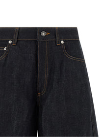Givenchy Turn up Jeans Blue
