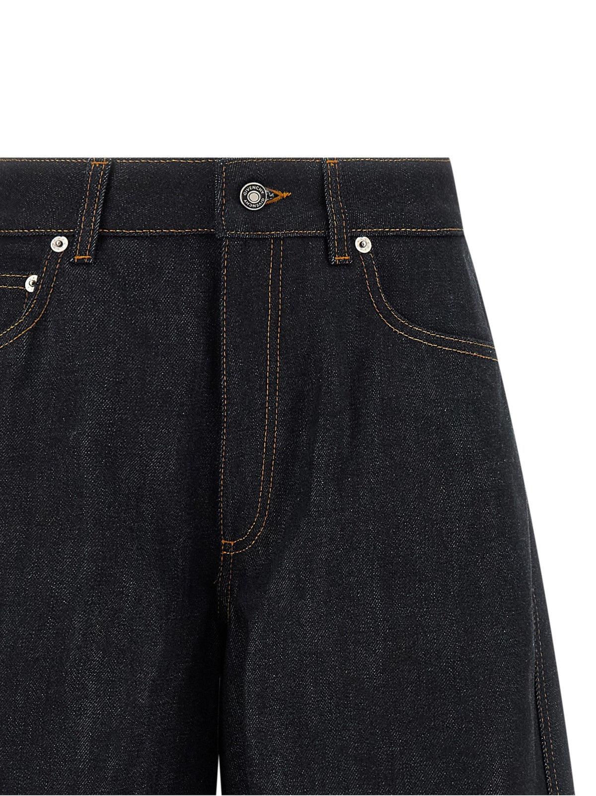 Givenchy Turn up Jeans Blue, view 3