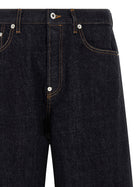 Kenzo Turn up Jeans Blue, view 3