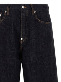 Kenzo Turn up Jeans Blue