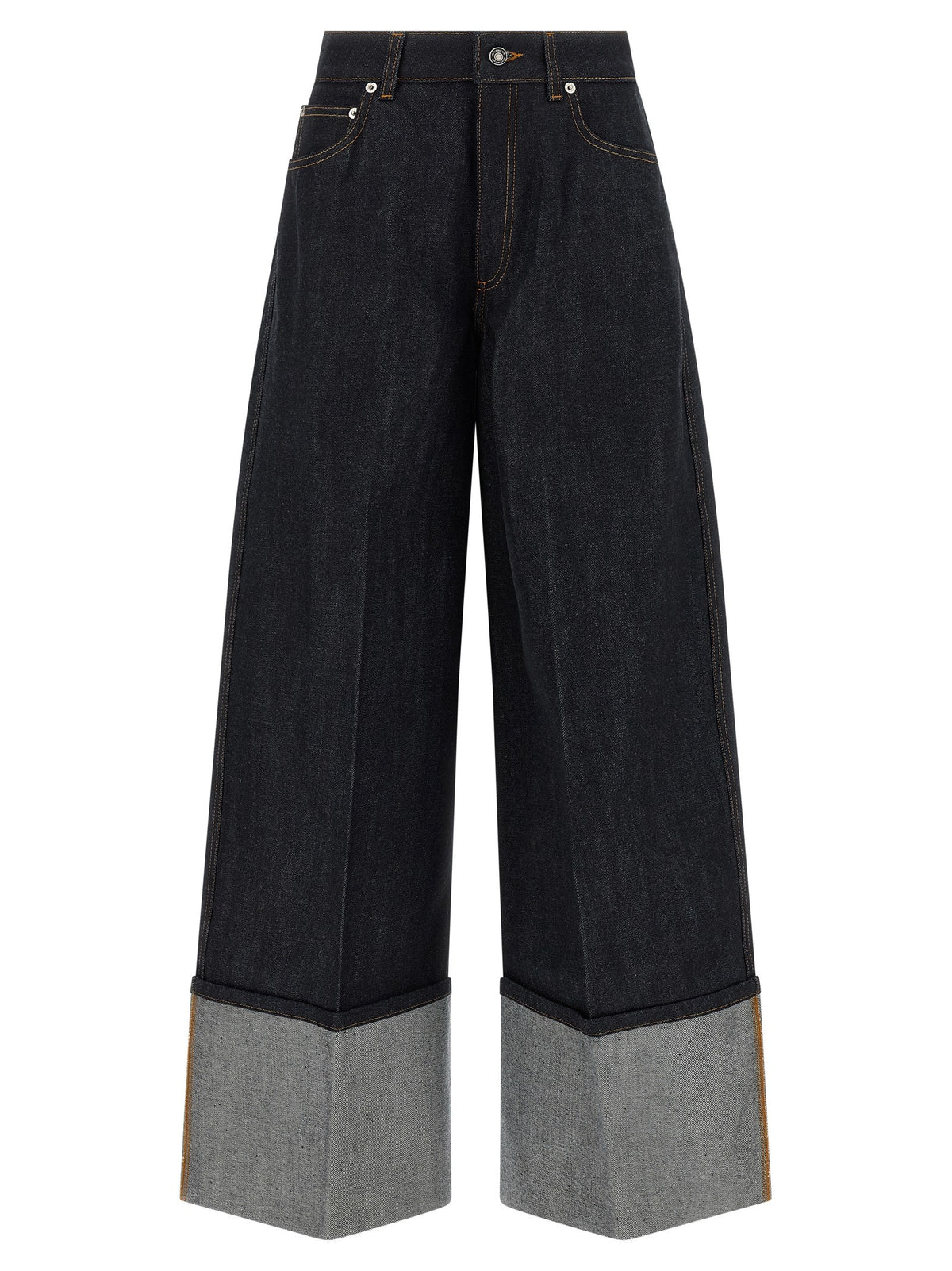 Givenchy Turn up Jeans Blue