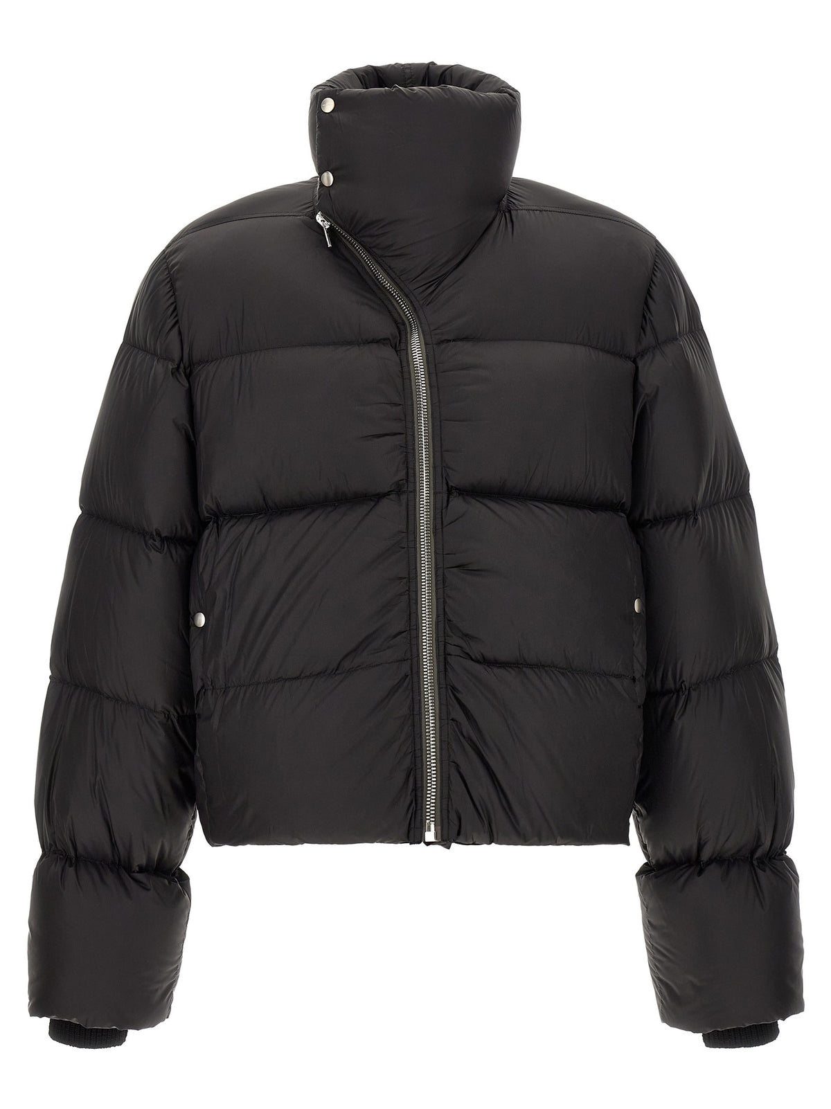 Rick Owens Men's Turtle Nylon Down Jacket Black