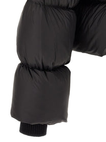 Rick Owens Men's Turtle Nylon Down Jacket Black