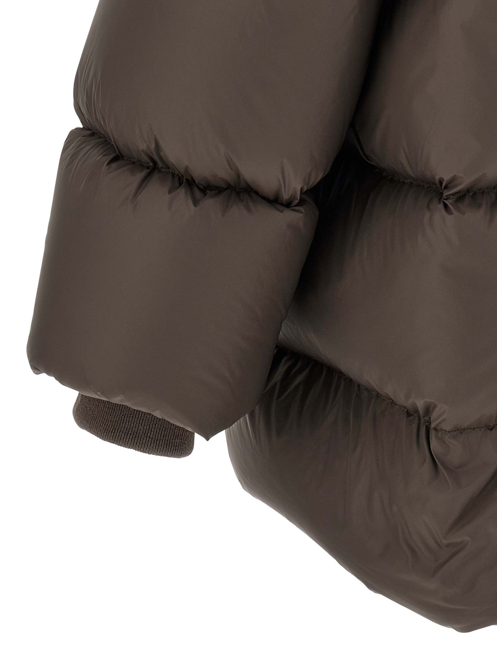 Rick Owens Turtle Down Jacket Brown