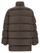 Rick Owens Turtle Down Jacket Brown, view 2