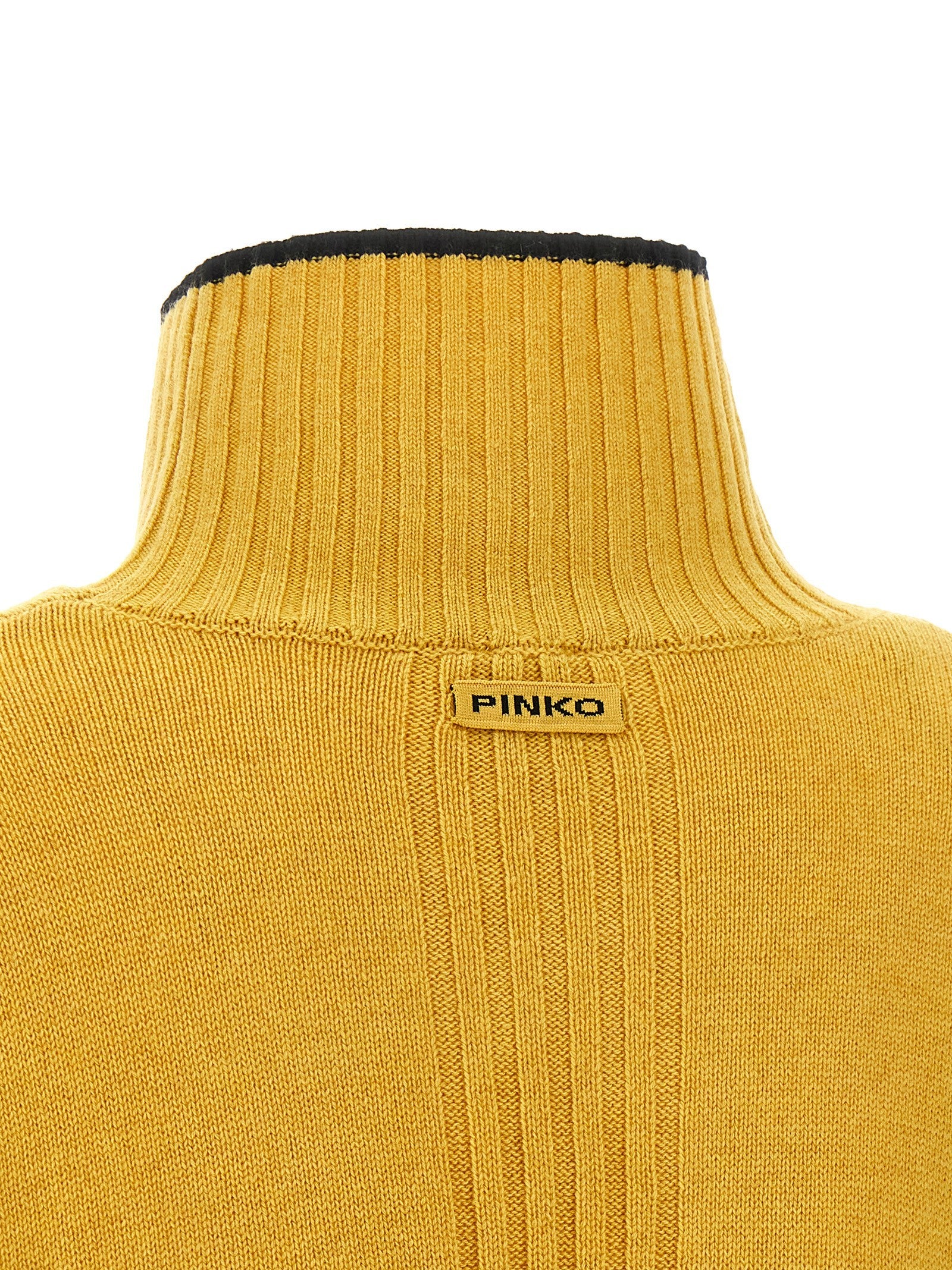 Pinko Turtle Neck Sweater Yellow