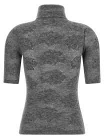 Brunello Cucinelli Turtle Neck Sweater Grey