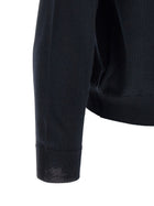 Zanone Turtle Neck Sweater Blue, view 4