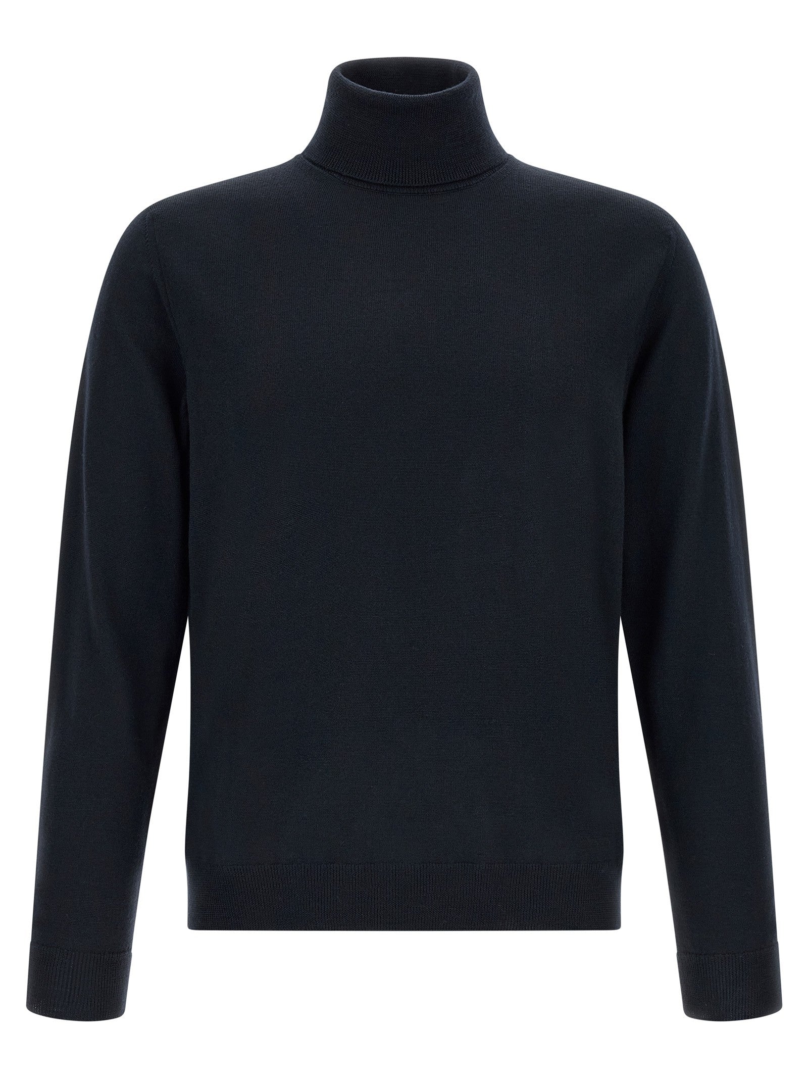 Zanone Turtle Neck Sweater Blue