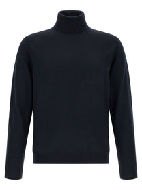 Zanone Turtle Neck Sweater Blue