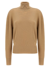 Burberry Turtle Neck Sweater Beige