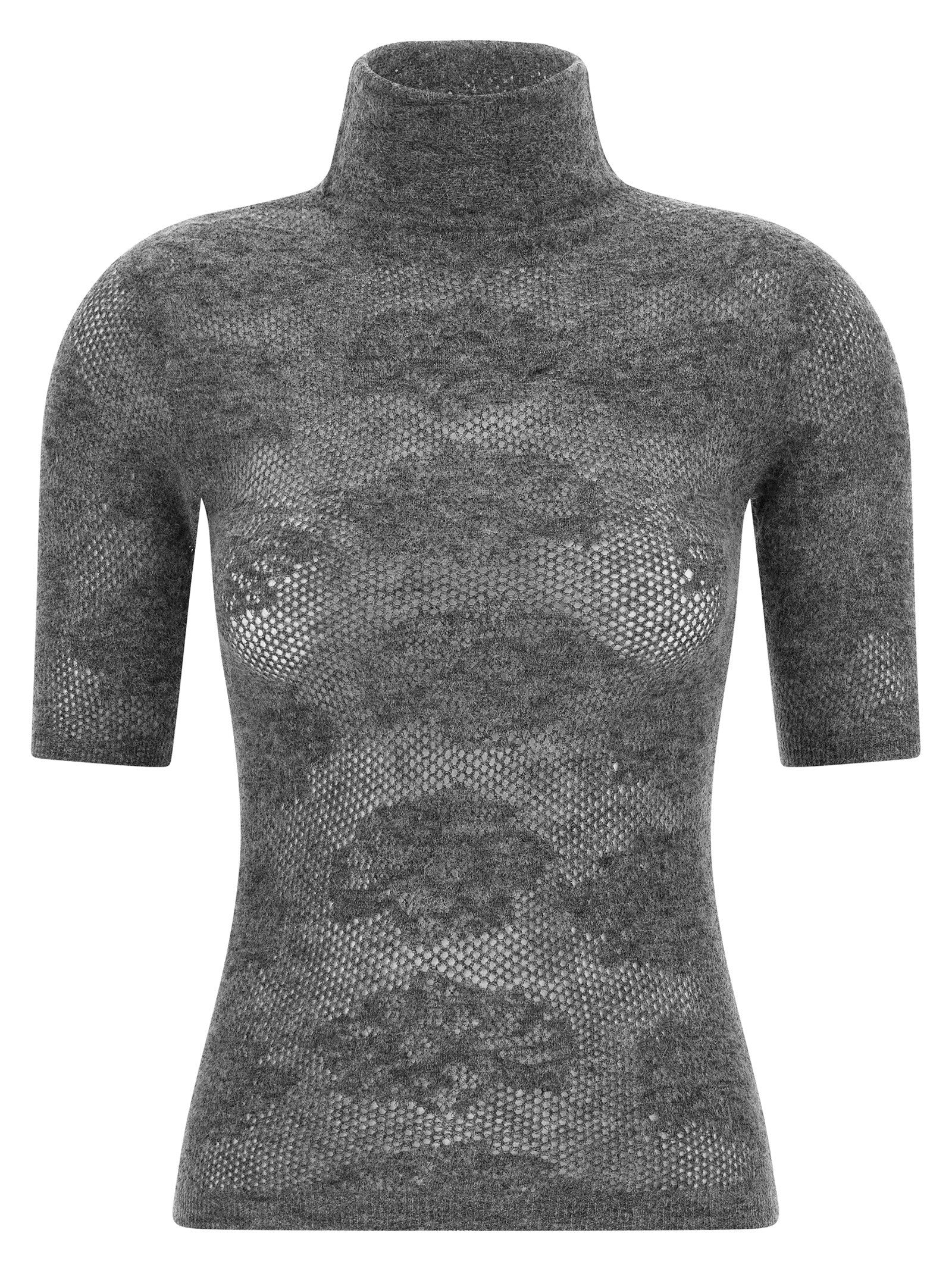 Brunello Cucinelli Turtle Neck Sweater Grey