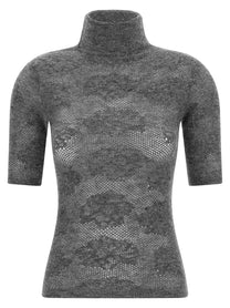 Brunello Cucinelli Turtle Neck Sweater Grey