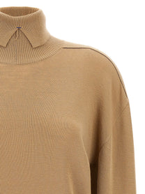 Burberry Turtle Neck Sweater Beige