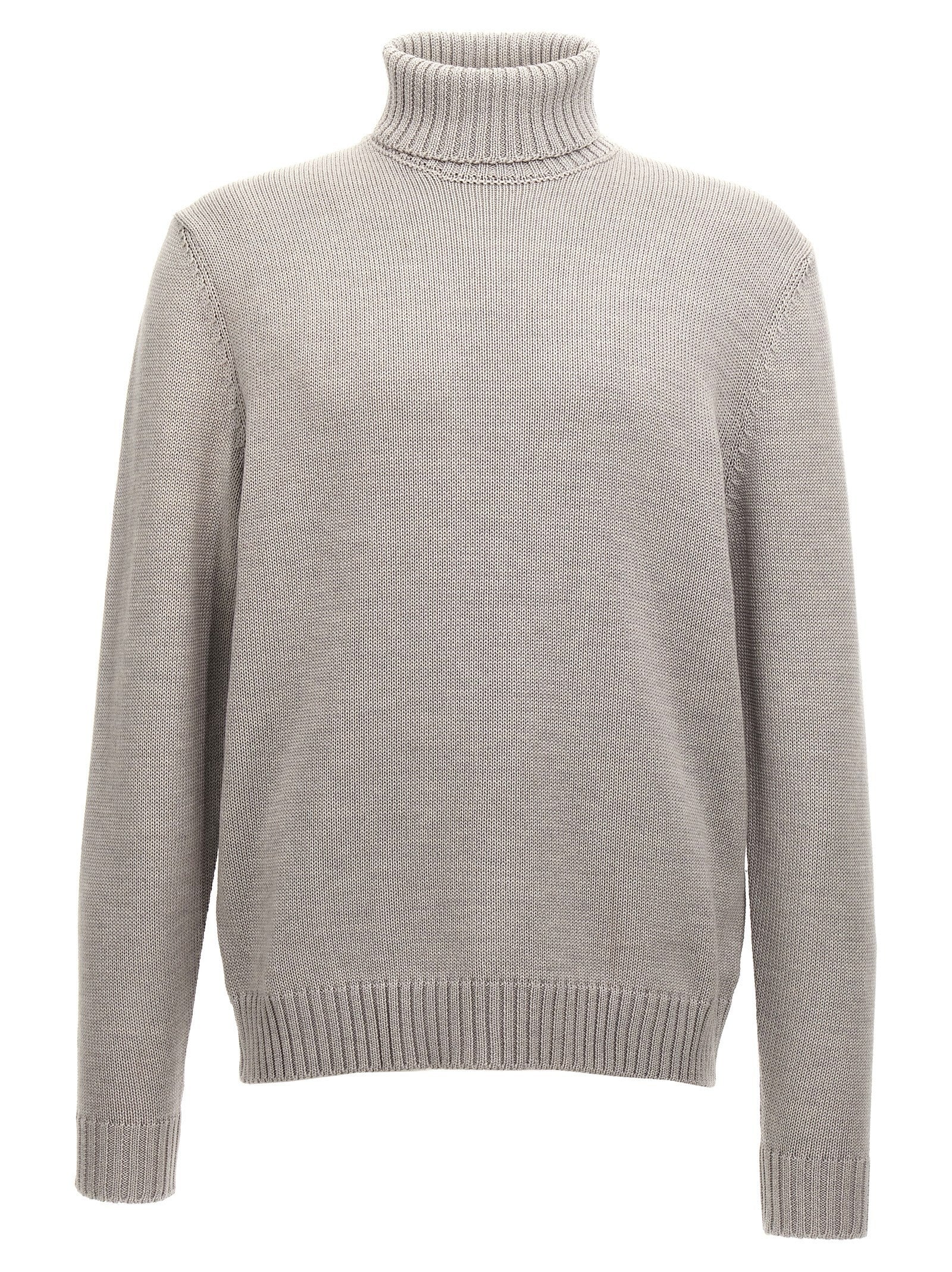 Zanone Turtle Neck Sweater Grey