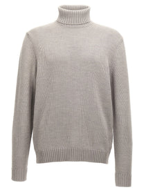 Zanone Turtle Neck Sweater Grey