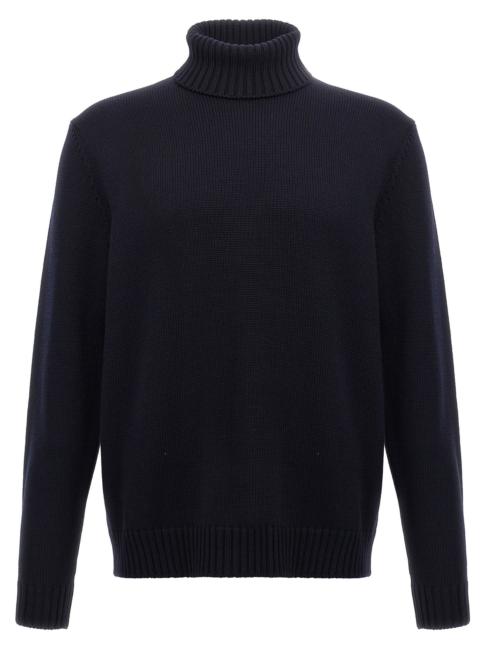 Zanone Turtle Neck Sweater Blue
