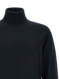 Zanone Turtle Neck Sweater Blue