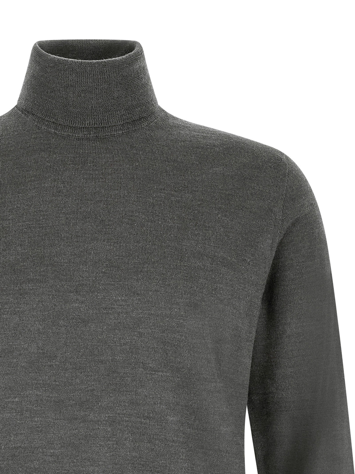 Zanone Turtle Neck Sweater Grey, view 3