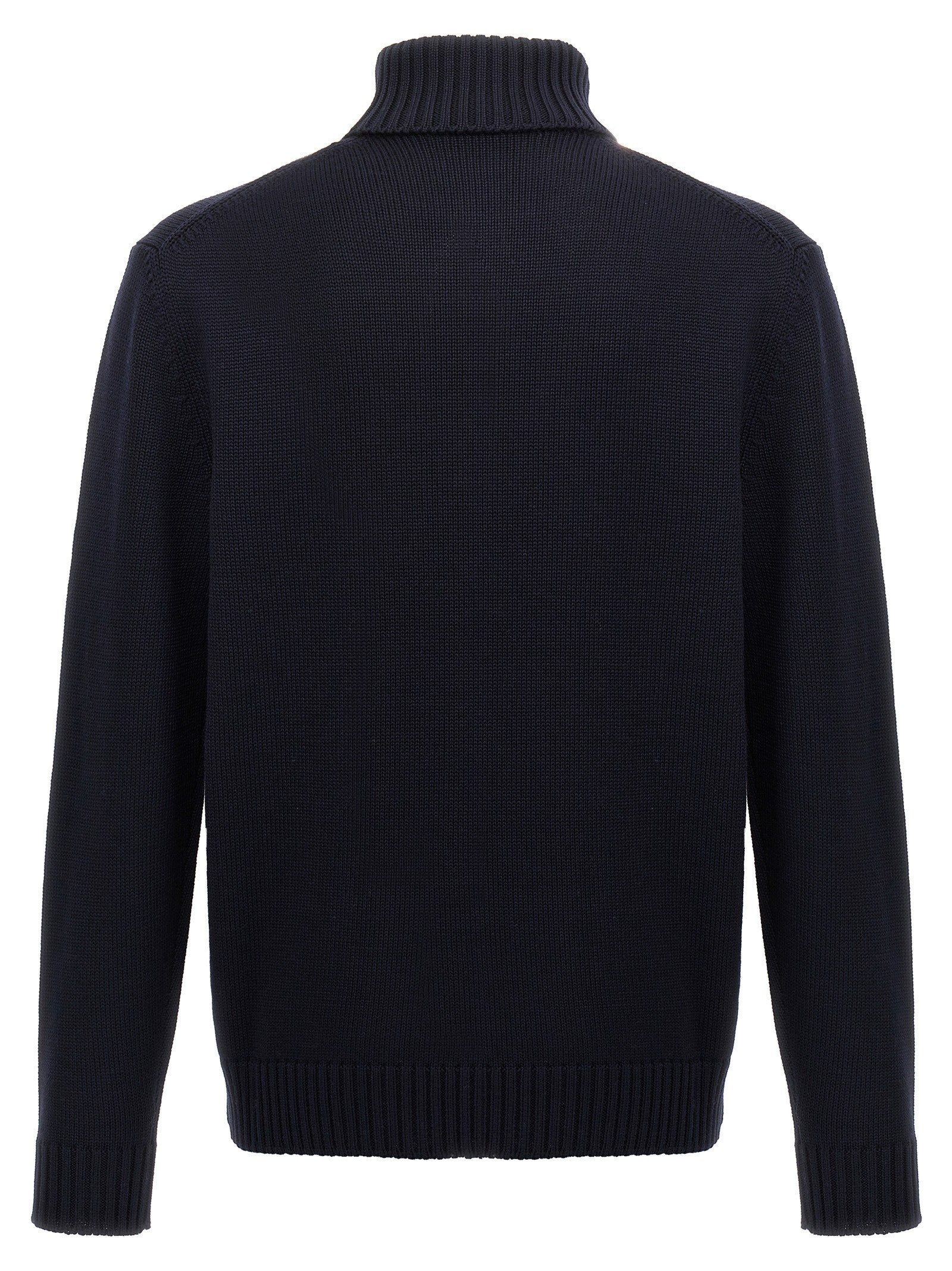 Zanone Turtle Neck Sweater Blue
