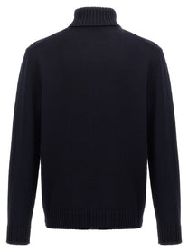 Zanone Turtle Neck Sweater Blue