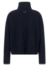 Pinko Turtle Neck Sweater Blue