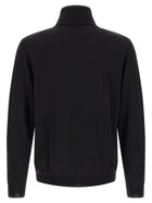Zanone Turtle Neck Sweater Black, view 2