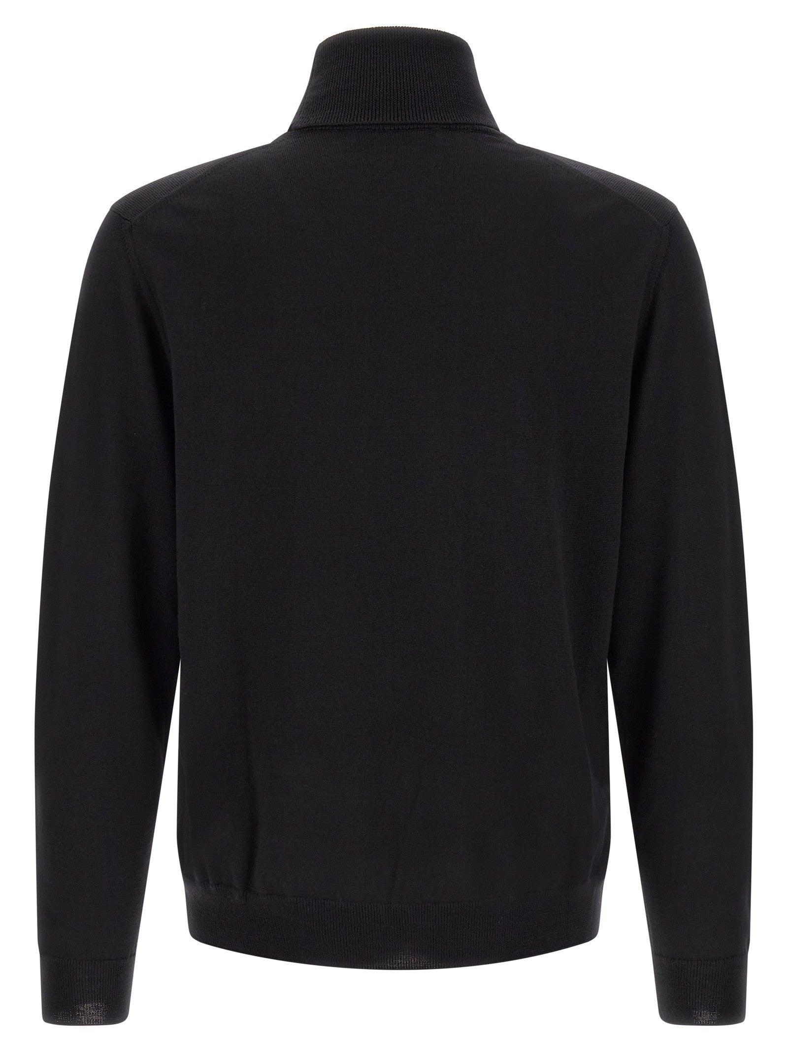 Zanone Turtle Neck Sweater Black