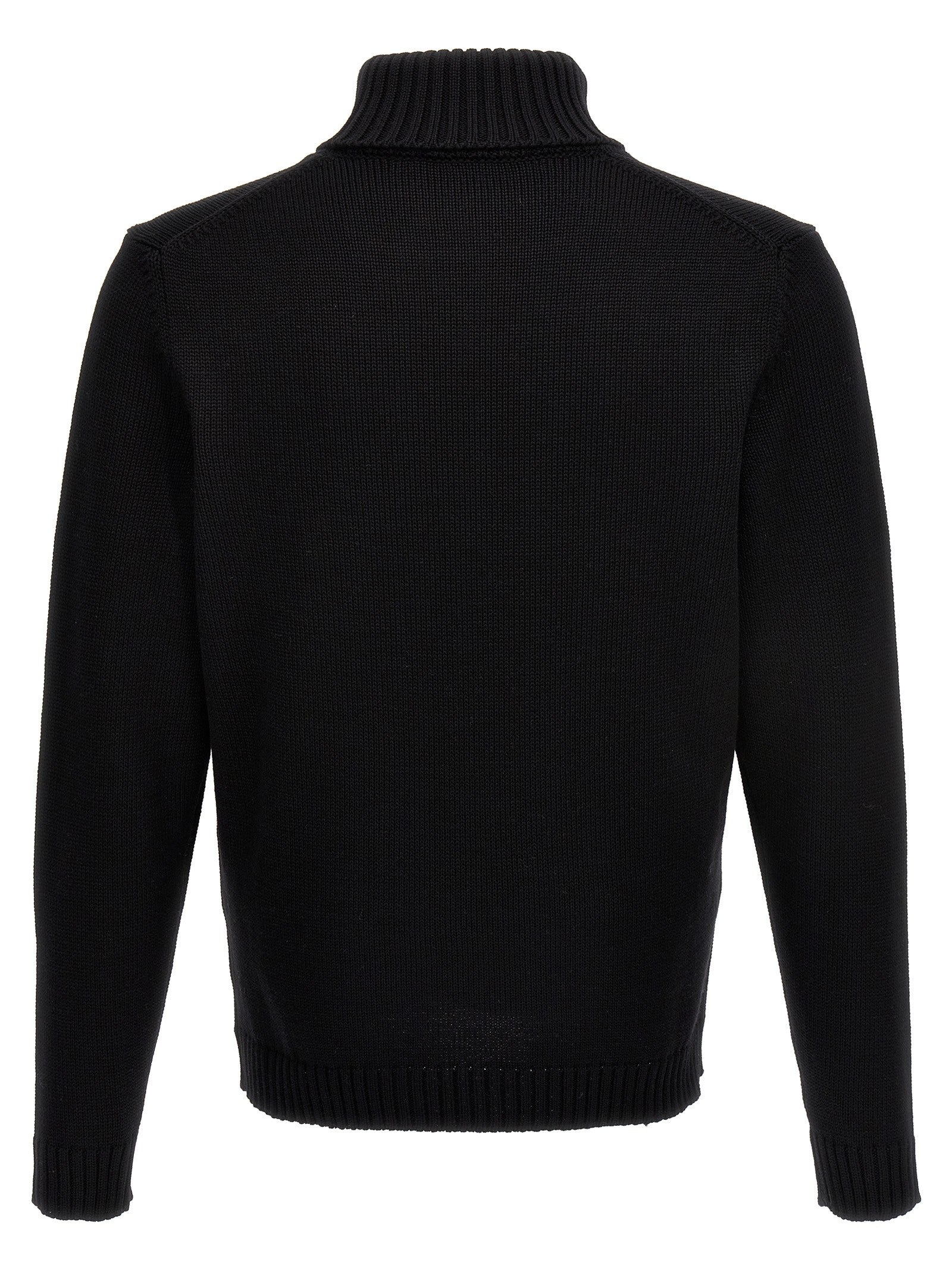Zanone Turtle Neck Sweater Black