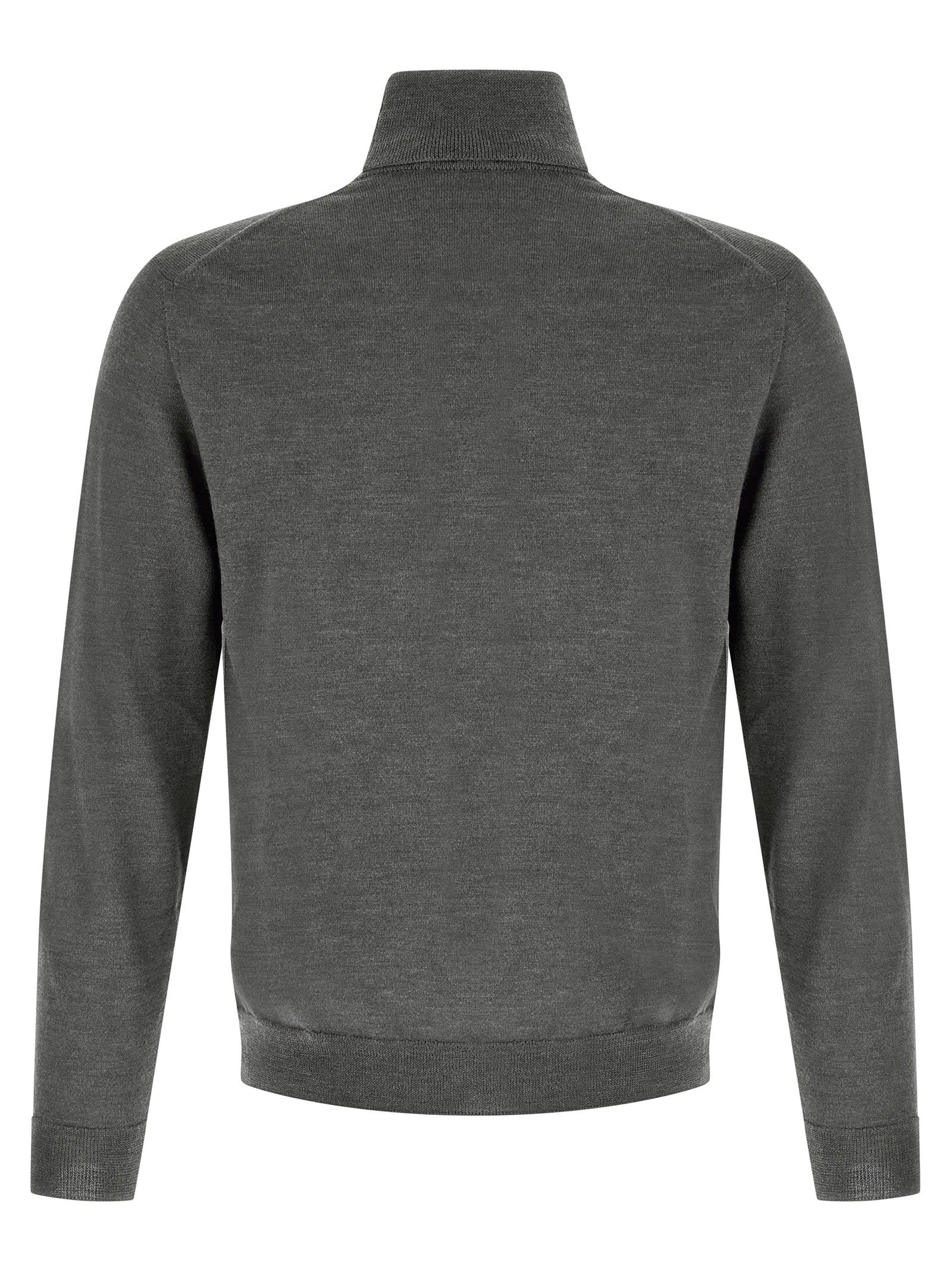 Zanone Turtle Neck Sweater Grey