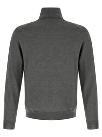 Zanone Turtle Neck Sweater Grey
