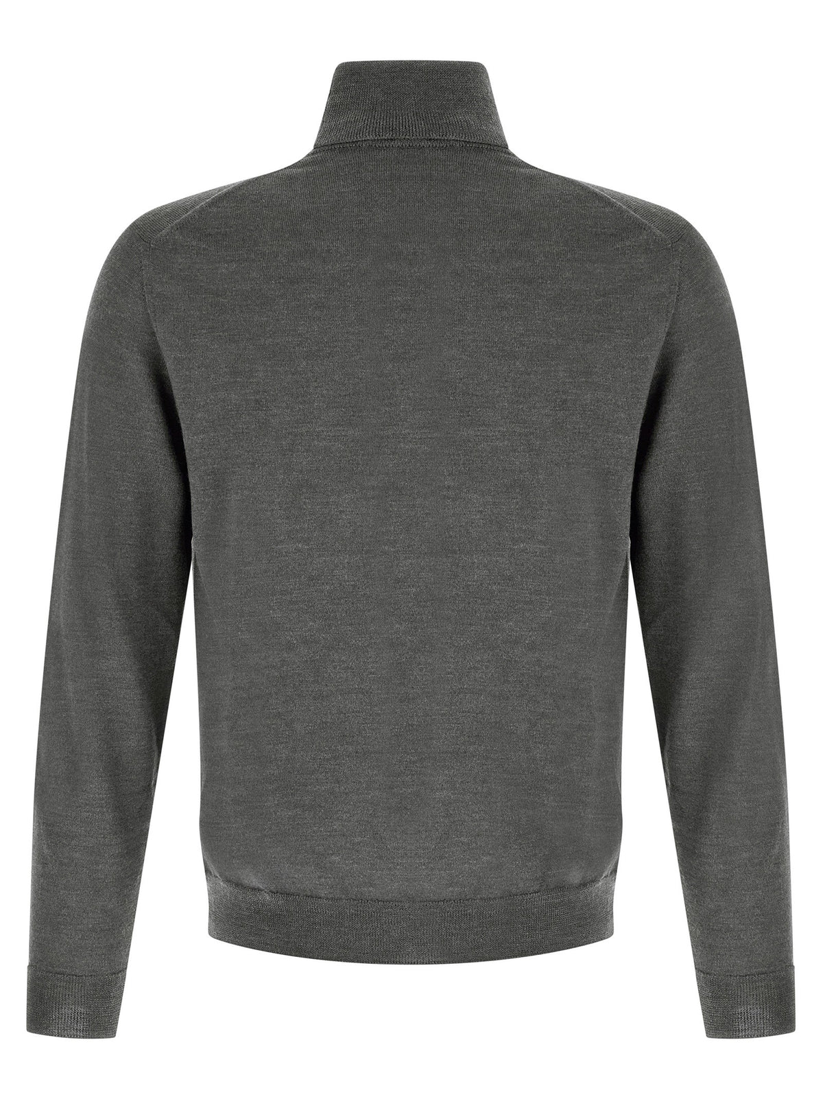 Zanone Turtle Neck Sweater Grey, view 2