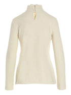 Jil Sander Turtle Neck Sweater White, view 2