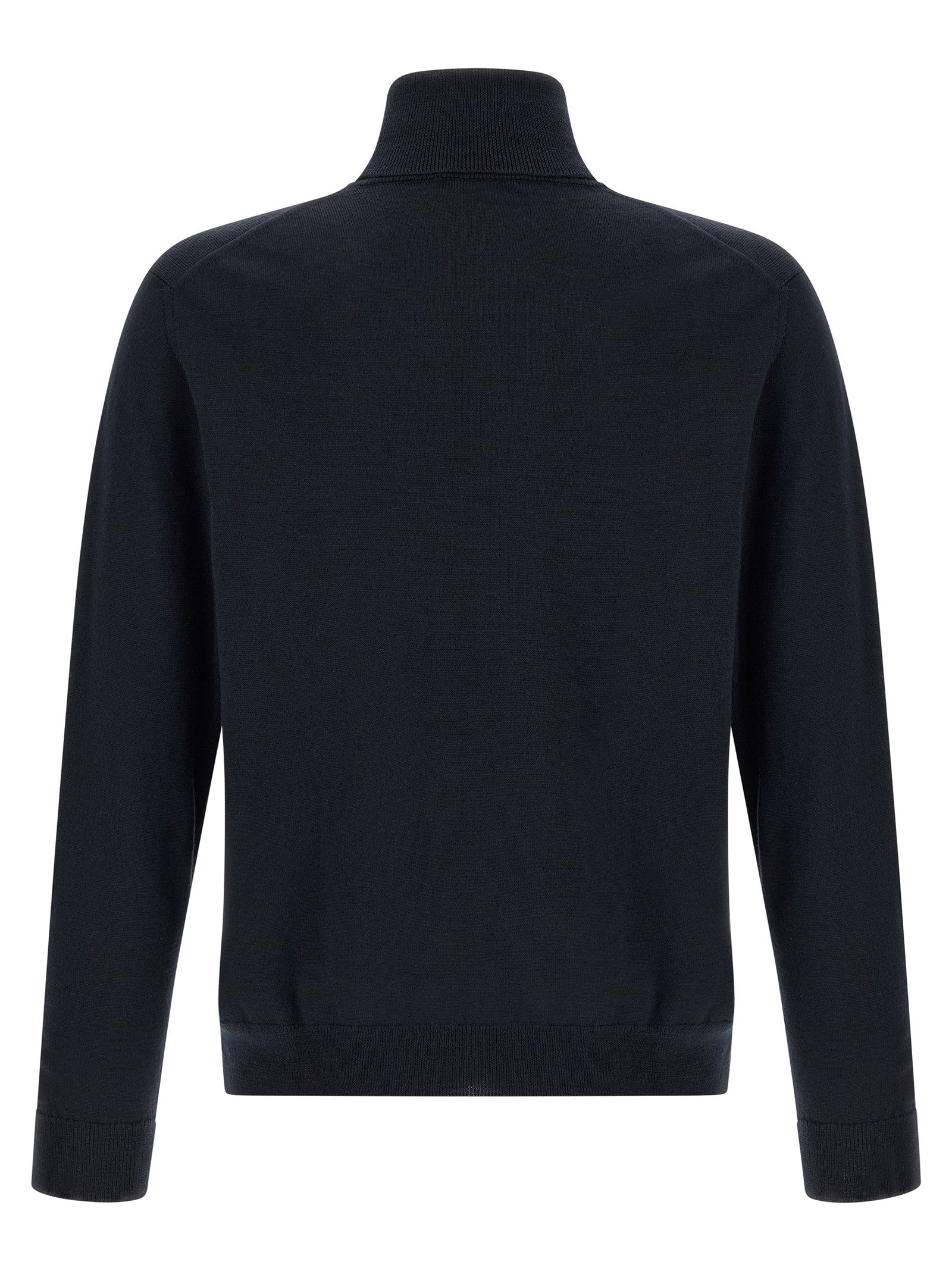Zanone Turtle Neck Sweater Blue