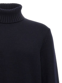 Zanone Turtle Neck Sweater Blue